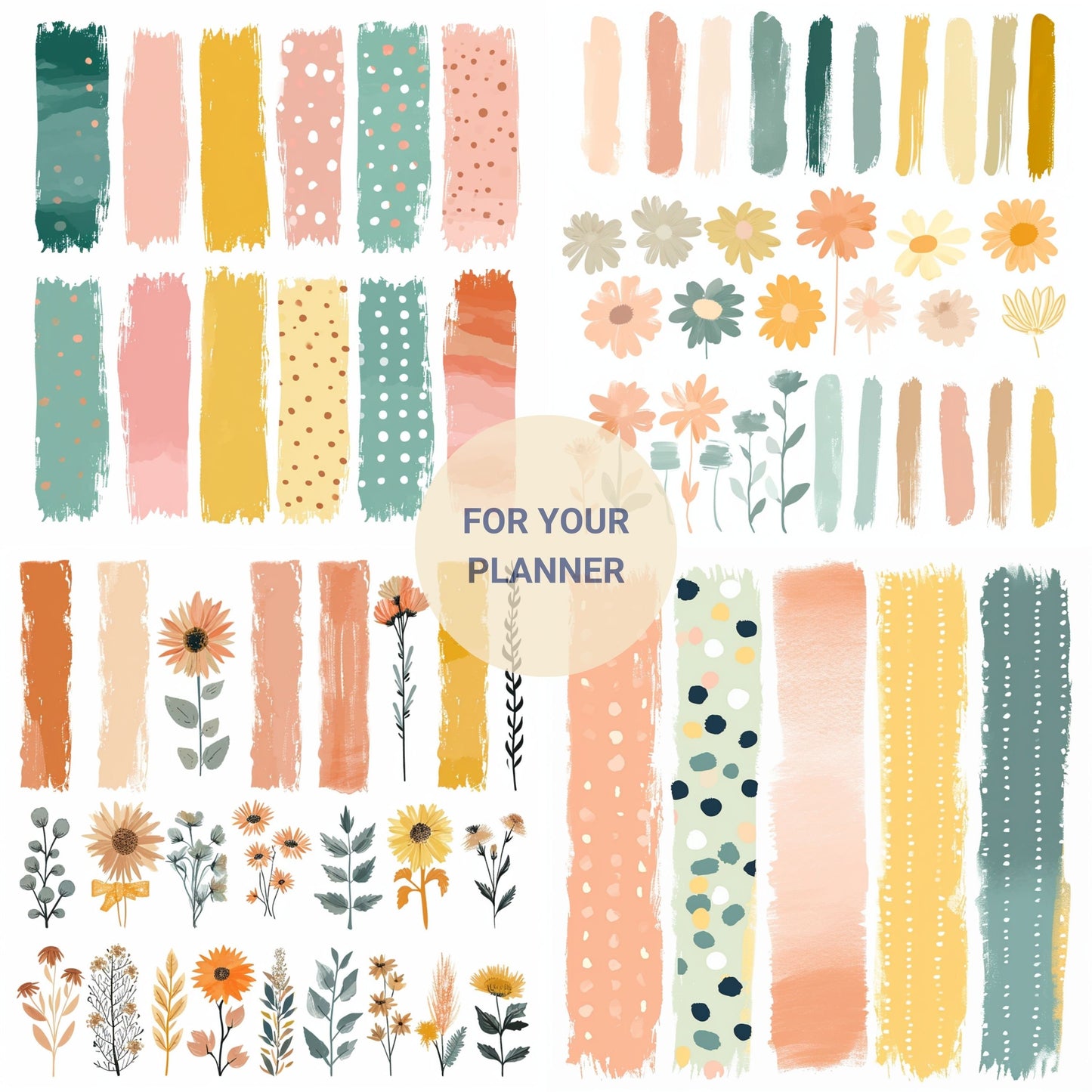 Midjourney Prompts Washi Tapes Stickers AI Journal Stickers Midjourney Prompts Clipart for Goodnotes Cliparts Prompt Washi Paper Sticker